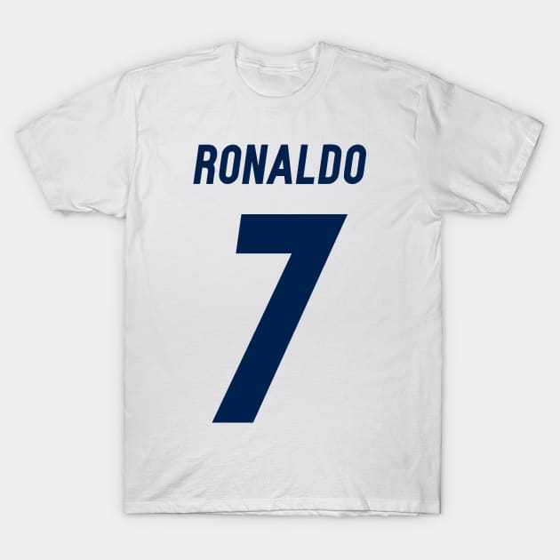 Christiano Ronaldo Madrid Jersey 2016 T-Shirt by Alimator